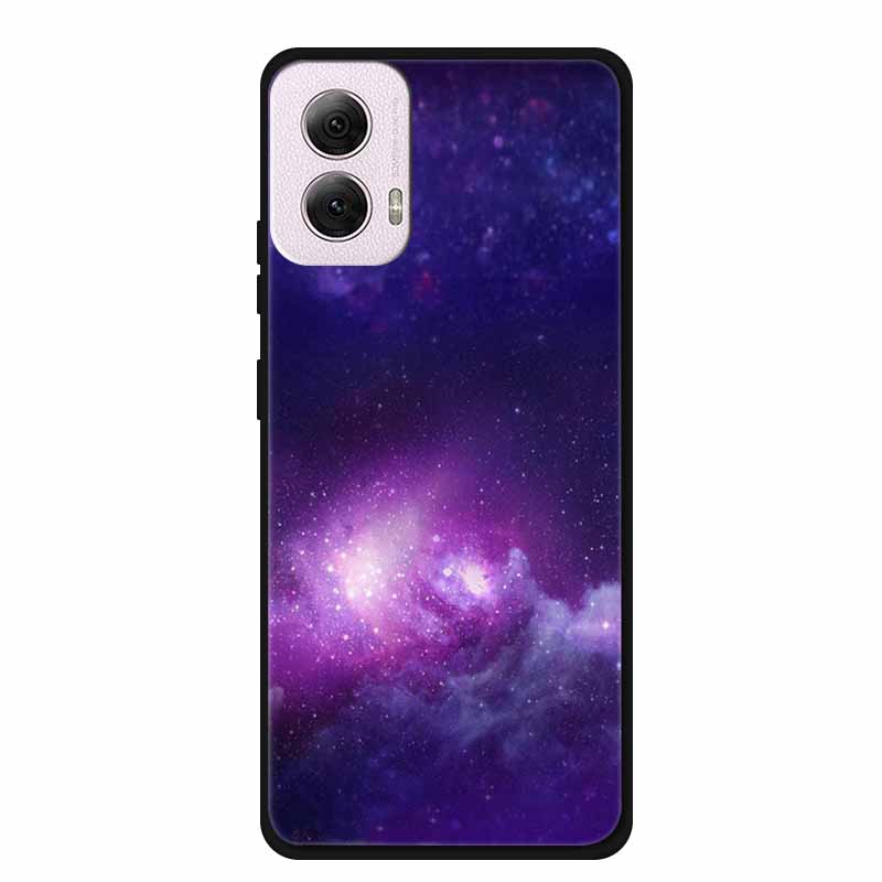 For Moto G Power 2024 Case TPU Animals Soft Silicone Phone Cases For Motorola G Power 2024 5G Wolf Protector Original Back Cover