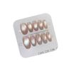 Soft & Dreamy: Iridescent Nude Pink Glass Manicure Patches - Versatile, Exquisite, Gentle, Whitening Wear.