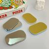 Foldable Metal Pocket Mirror, Portable Compact for Students Dorm Makeup Touch Up Tool
