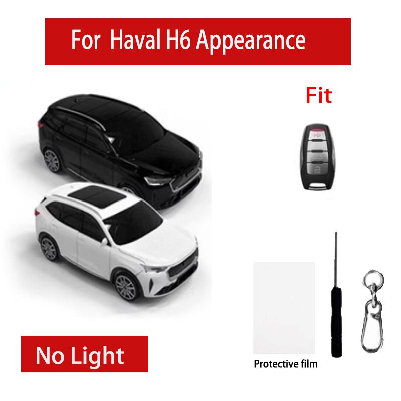 Icar For Haval H6 Car Model Key Case For Haval F7X H6  Jolion Joico Jollein F7 H6 Jolyon F7H Dargo Car Key Cover Keychain White