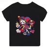 Heiß verkaufendes magisches digitales Zirkus-Print-Kinder-T-Shirt mit kurzen Ärmeln, geeignet für den Sommer