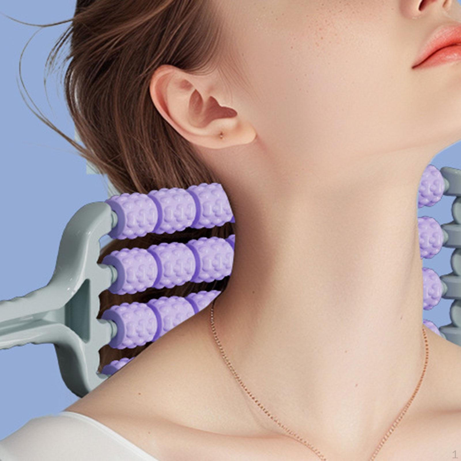 

Сгибаемый мышечный расслабляющий массажный ролик для тела Эргономичный дизайн Прочные аксессуары для рук, фиолетовый