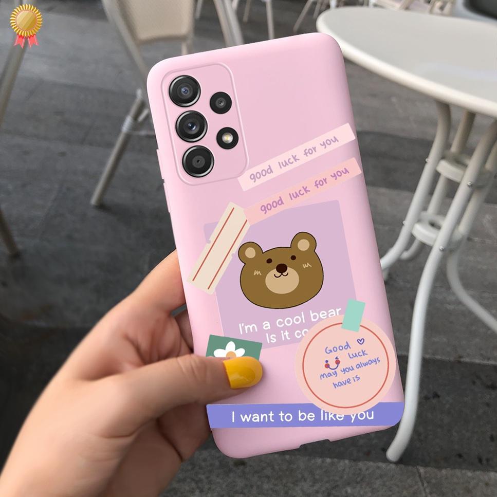 For Samsung Galaxy A23 5G Case Fashion Cute Clear Mate Men Women Soft TPU Silicone Phone Covers For Samsung Galaxy A23 4G Fundas