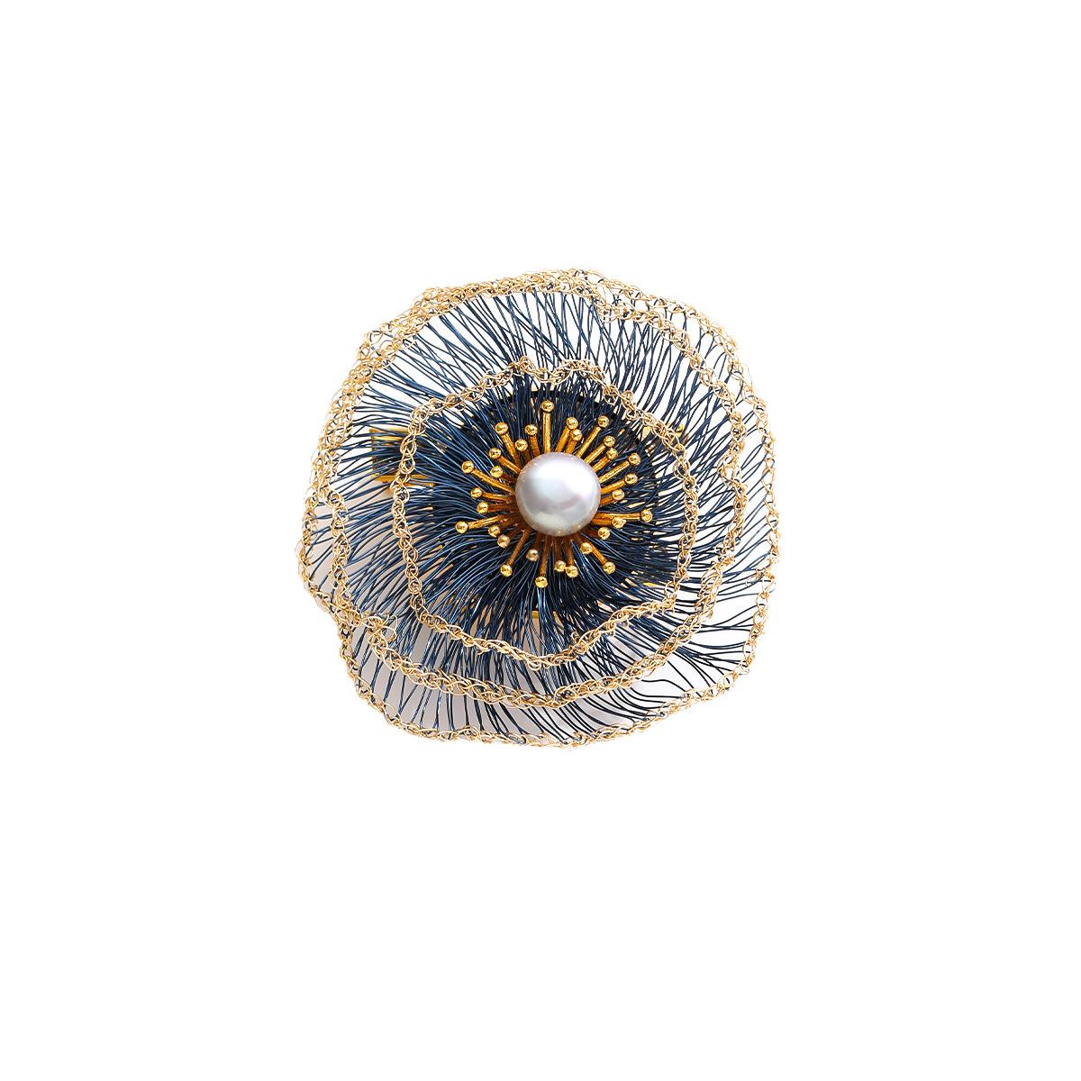 Fashion Brooch Brooch Handmade Flower Brooch High-end Light Luxury Camellia High-end Pin Brooch