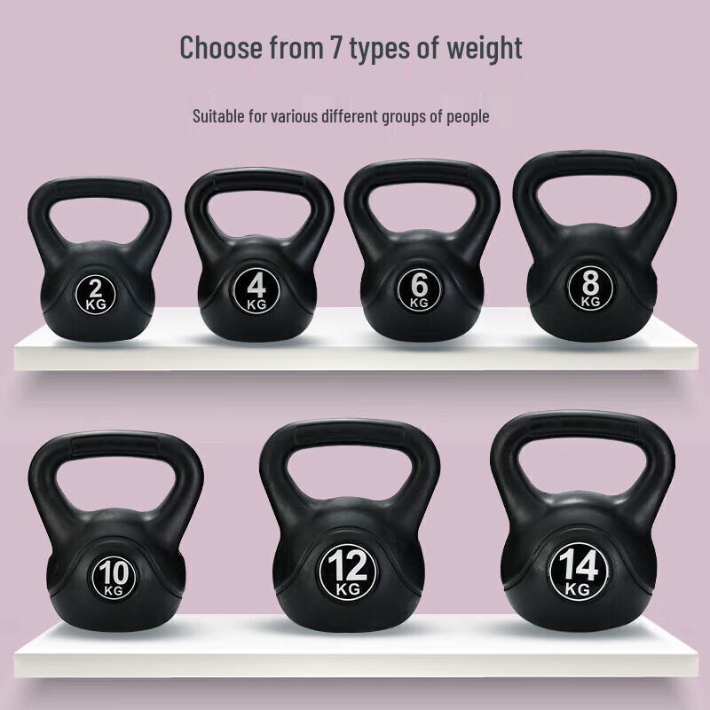 Xi Lu Rubber Coated Kettlebell