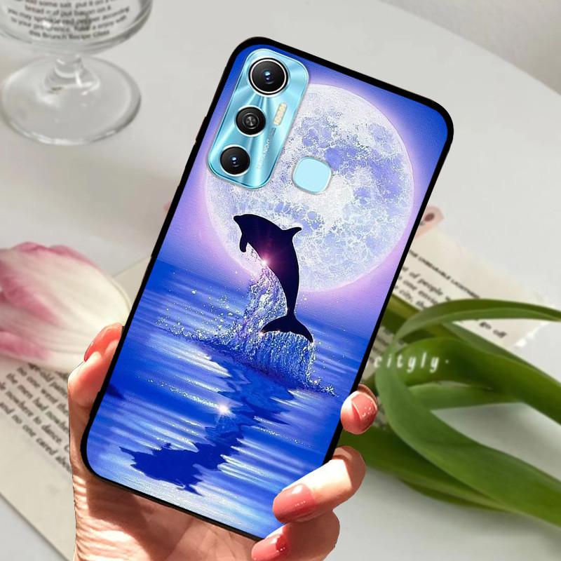Für Infinix Hot 11 Hülle Coole Mode Wolf Hülle Weiche Silikon Handyhülle Für Infinix Hot 11 Hot11 X662 X662B X689F Hülle Bumper