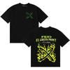Summer  Fashion Trendy Tee Vintage Top Rapper Feid El Green Print New Graphic Tshrit Men Women Fashion 2026 Vintage Y2K T-shirt