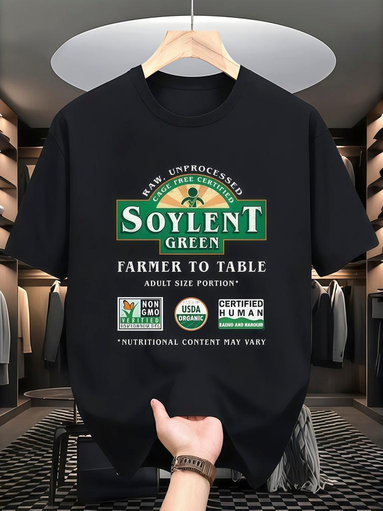 Retro 'SOYLENT GREEN' Graphic T-Shirt - Unisex Cotton Tee Suitable for Casual