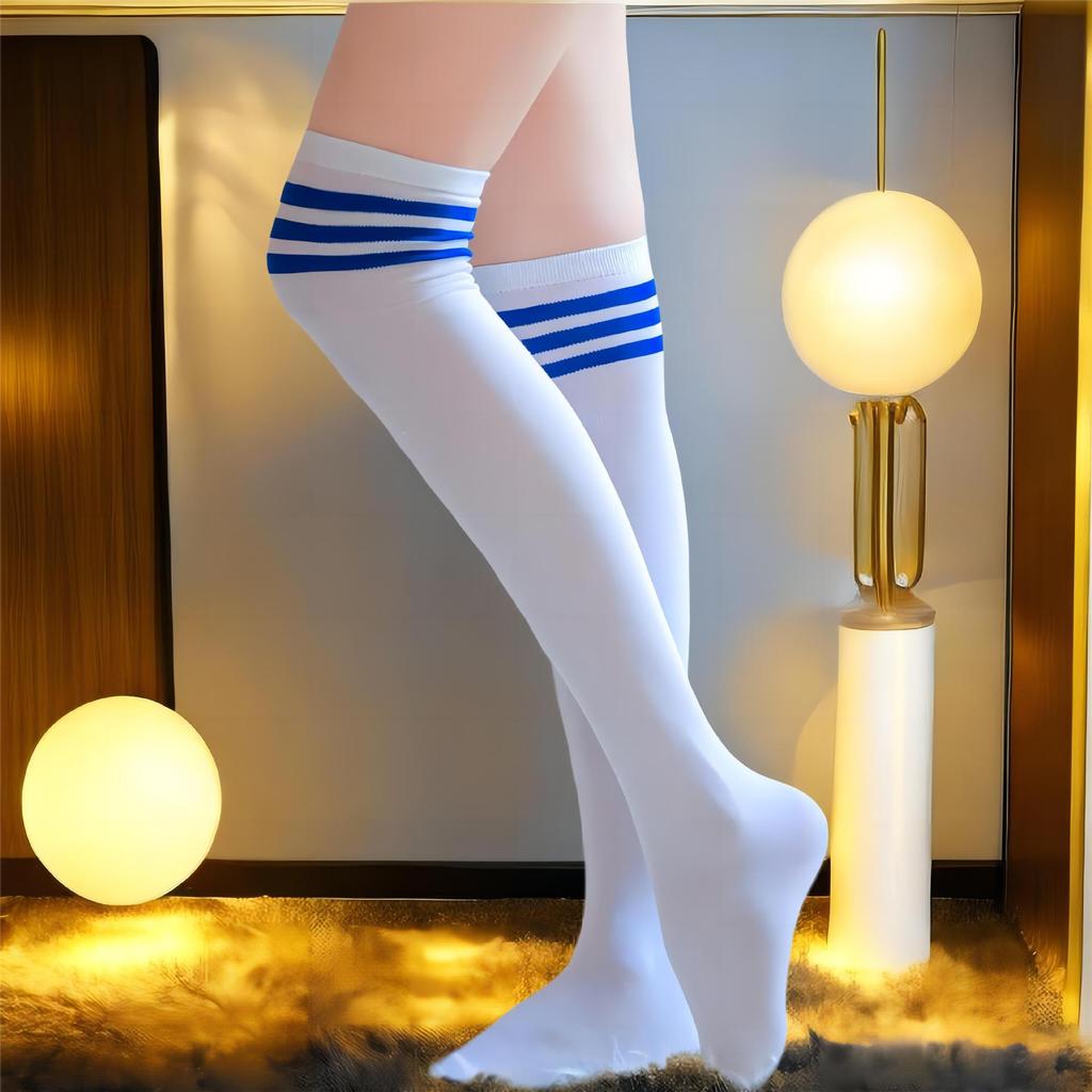 Women's Japanese Cute Knee-High and Over-the-Knee Summer Calf Socks