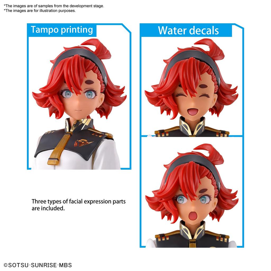 BANDAI SPIRITS Standard Mobile Suit Witch of Sletta Plastic Model Figure-rise Gundam Mercury, Mercury, Pre-Colored