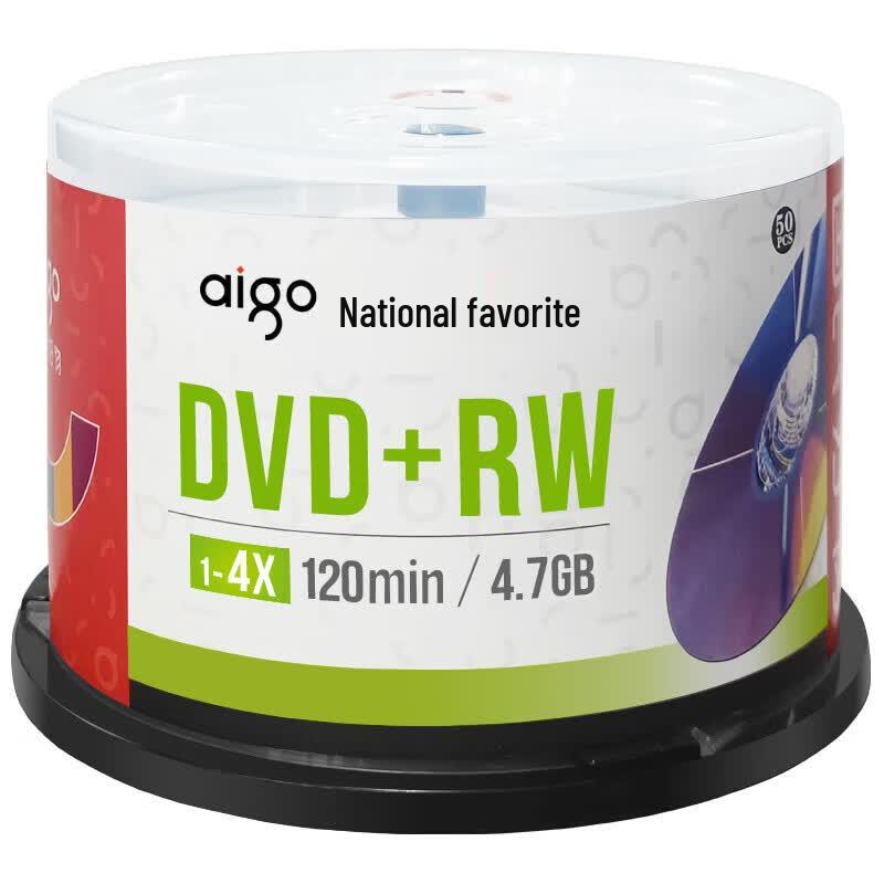 Aigo DVD+RW Rewritable Blank Discs