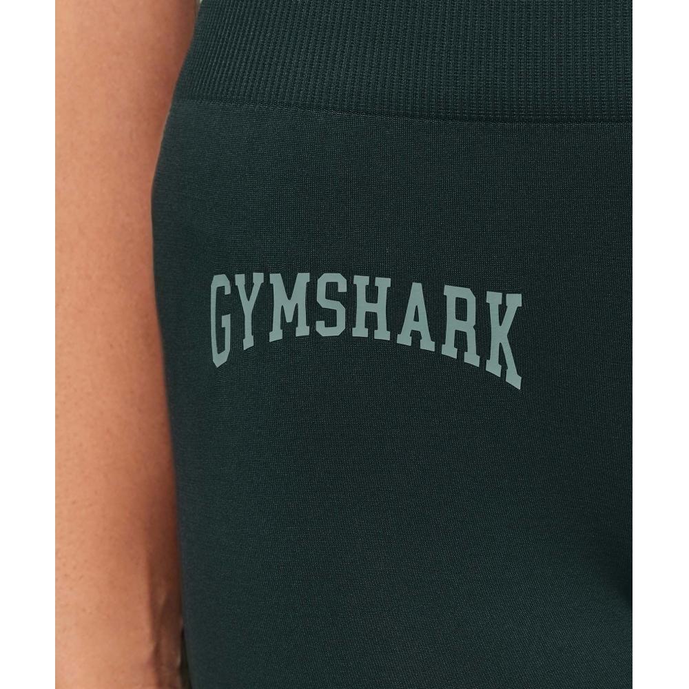 Gymshark Everyday Seamless Graphic Leggings Darkest Teal B3c9z Tbjz