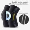 1 st Silikon Knästöd Kompression Sport Fjäder Andningsbara Knäskydd Stöd för Löpning Fitness Volleyboll Knäskydd
