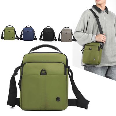 Herren Umhängetasche Wasserabweisende Pendler Crossbody Bag Business Handtasche