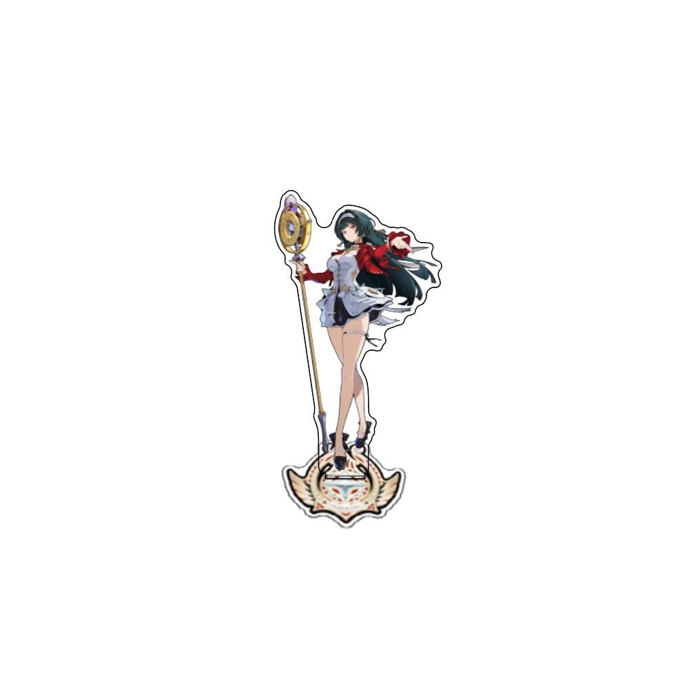 New Hot Game Zenless Zone Zero Vivian Hugo Vlad Jane Doe Von Lycaon Nicole Acrylic Stand Model Plate Desk Decor Collection