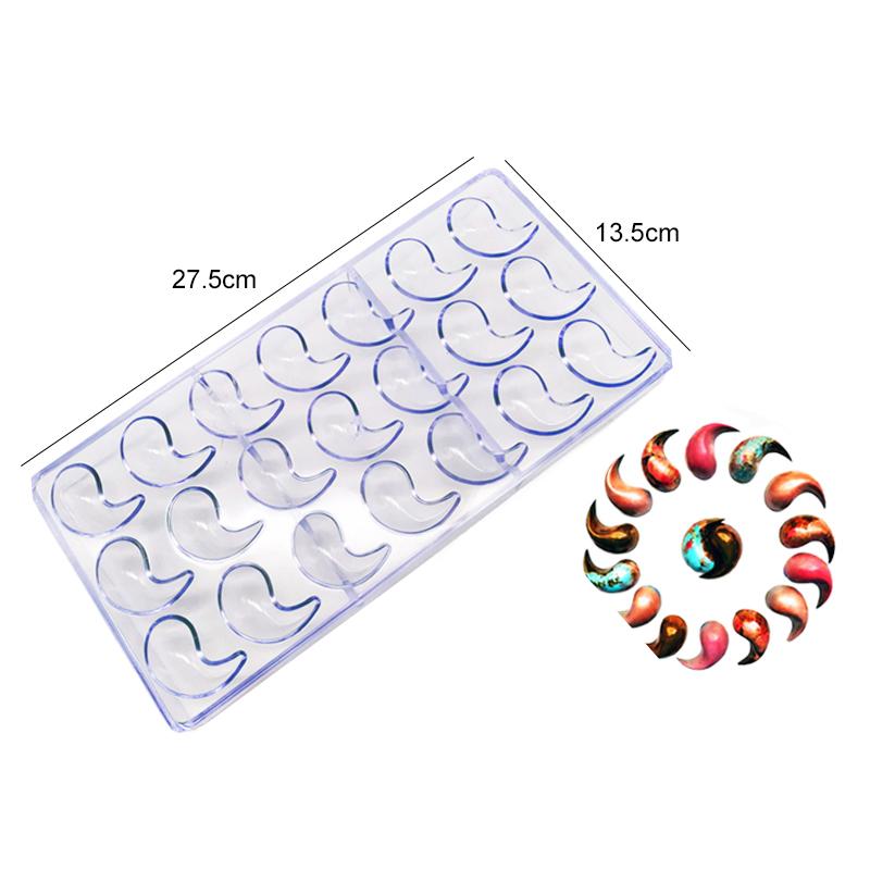 Chocolate Mold Plastic Creative Household Kitchen Baking Tools Food Grade Candy Baking Mold Various Styles DIY Baking Mold TMZ