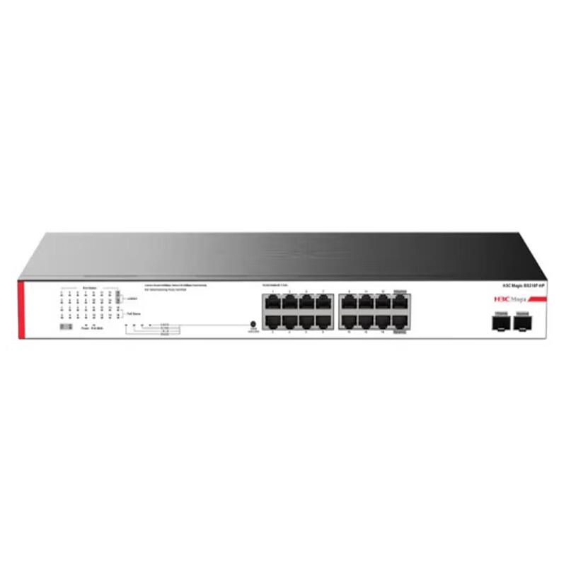 

H3C BS218F-HP 16-Port Gigabit POE Switch