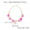 Gold Color Chain Ocean Theme Necklace Shell Women Necklace Seahorse Starfish Pendant  Gift Party
