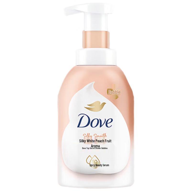 

Dove White Peach Scent Foaming Body Wash