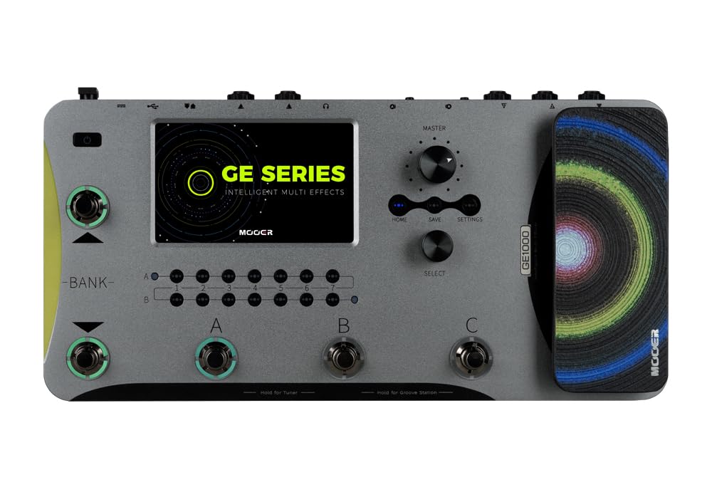 

Mooer / GE1000Li Multi Effector 5 Inch Color Touch Screen Mooer AI Equalizer