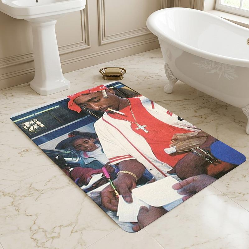 Rapper Living Room Non-Slip Area Rug Soft Carpet for Bedroom Game Playroom Sofa Office Home Decor Doormat Christmas Gift C9211198