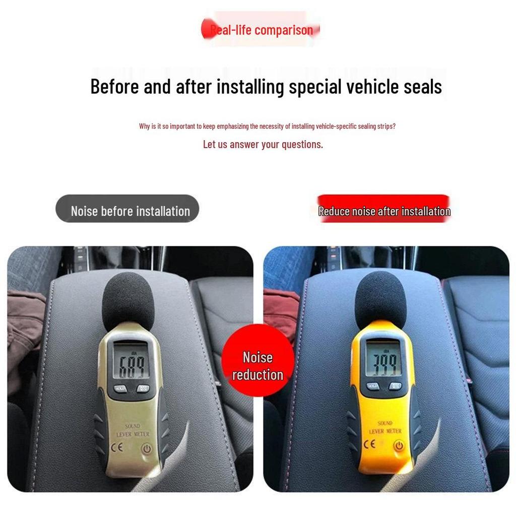 Changan UNI-V/UNIV/Zhidian iDD Car Door Sound Insulation & Dustproof Sealing Strip