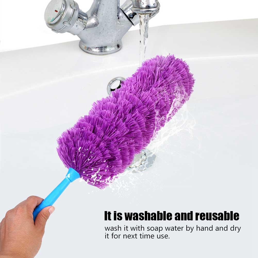 1 Pcs Washable Anti Static Soft Microfiber Clean Duster Home Furniture Car Cleaning Tool