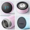 500ML Smart Insulation Cup Mini Thermos Cup Water Bottle Led Digital Temperature Display Stainless Steel Thermos Cup
