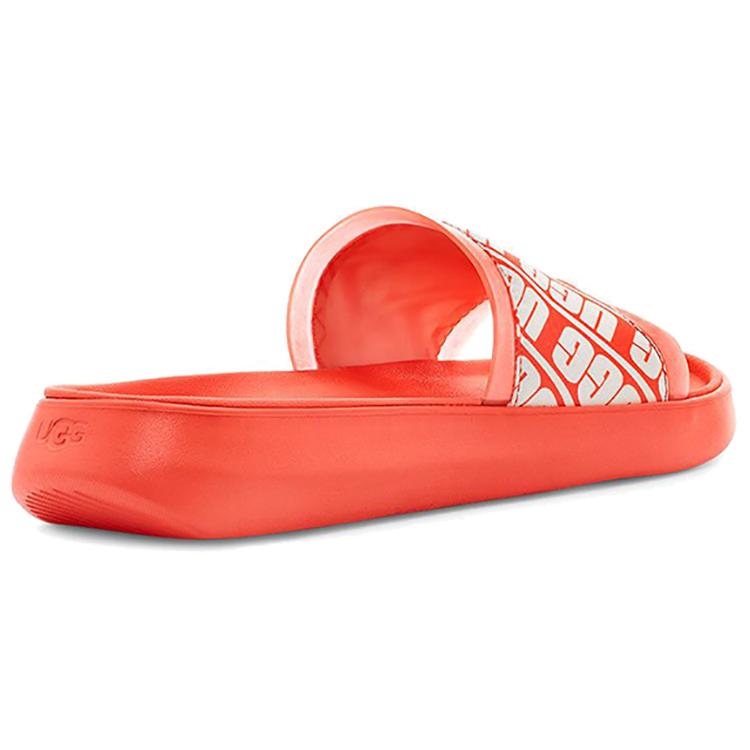 UGG Ruette Beach Orange Red Slippers Women's 1111072-PCRL