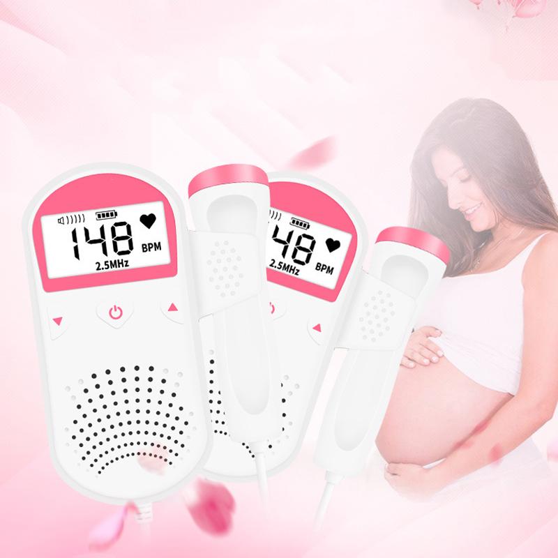 Rilevatore di ultrasuoni per neonati Doppler fetale Monitoraggio della frequenza cardiaca prenatale