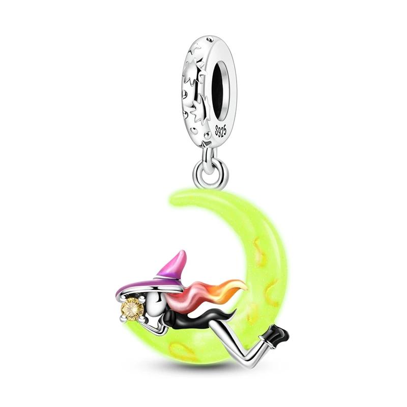 Copper Colorful Sunflower Dog Boys Gift Items Butterfly Aircraft Earth Charms Fit Original Pendant Jewelry Make Up