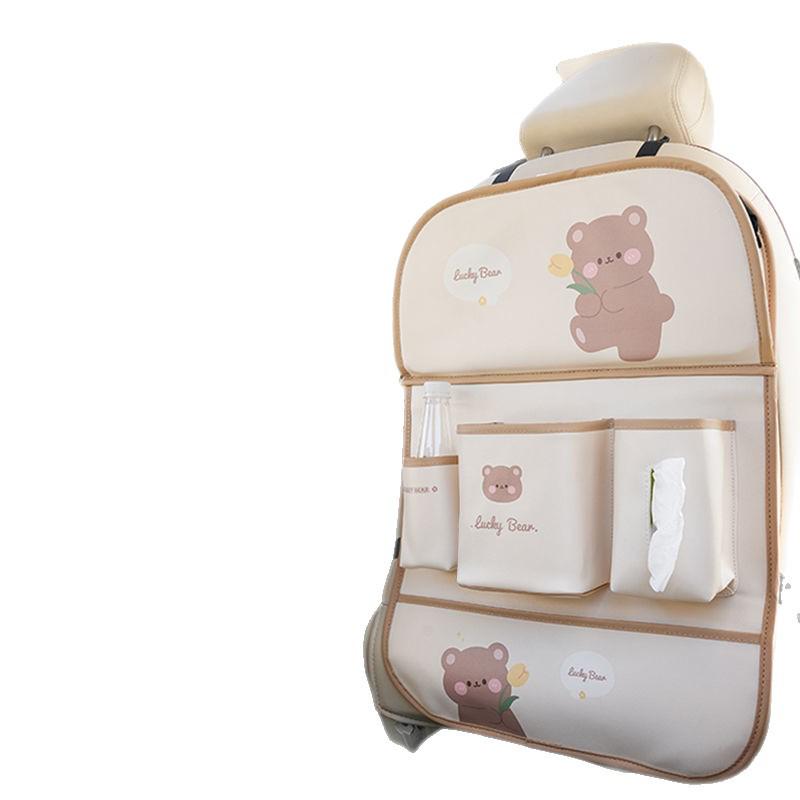 Baksätesorganisatör och förvaringsväska för matbord