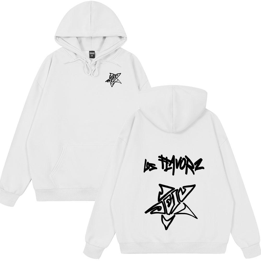 Rapper Dei V Los Flavorz 2025 Album Hoodies Winter Men Women Wears Fashion Harajuku Long Sleeve Sweatshirt Oversized Pullovers