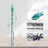 Upgraded 6/8/10/12mm Set Four-edged Sawtooth Drill Bit For Tile Drilling and Concrete Special Electric Drill Hardness Drill Bit
