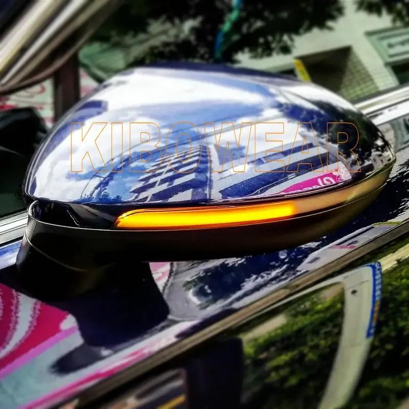 2pc Dynamic Blinker LED Turn Signal For VW Golf MK8 VIII GTI R 8 Mirror Indicator Sequential 2026 GTD Variant flasher