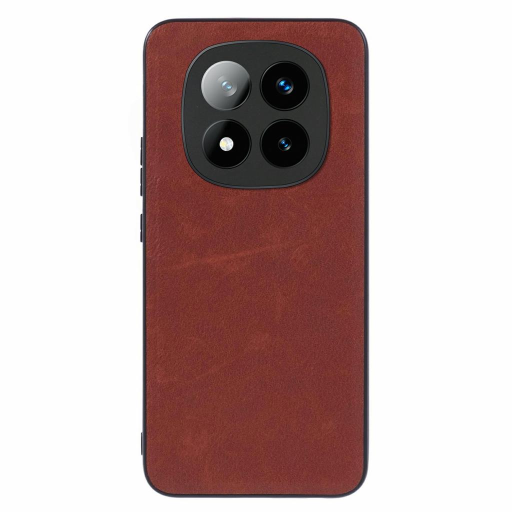 For Xiaomi Redmi Note 14 Pro+ 5G Case Retro Leather Coated PC+TPU Phone Cover