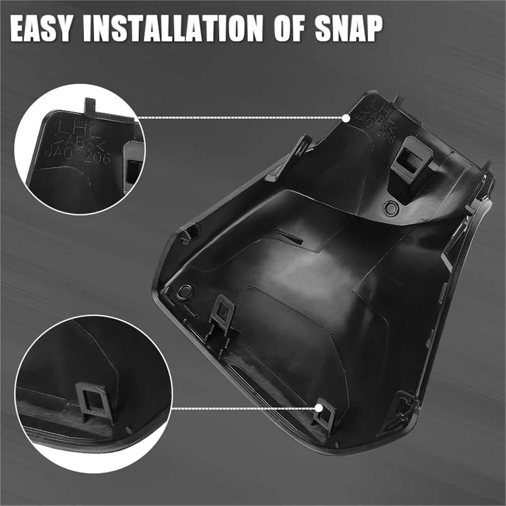 Car Side Rearview Mirror Triangle Base Cover Compatible for Toyota RAV4 RAV 4 2020 2021 2022 Front Left Right Auto Accessories(1 pair)