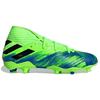 Adidas Nemeziz 19.3 FG Signal Green Royal Blue Męskie Sneakersy Core-Black FV3988