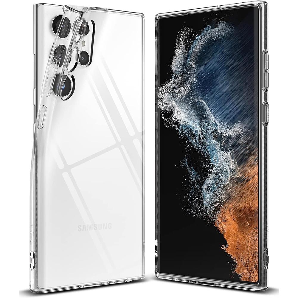 

Ultra Thin Clear Case for Samsung Galaxy S24 S23 FE S22 Ultra Plus Full Camera Protection A14 A34 A54 A73 A53 A33 A Back Cover Galaxy S23