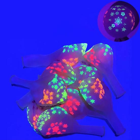 10Pcs Party Balloons 12 Inch Long-lasting Emulsion Fancy Birthday Bounce Balloons Festival Supplies