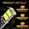 2/4/6/10/20 PCS 900LM 12V 24V T10 W5W LED Bulb For Car Interior Dome Door Trunk License Plate Side Lights 4014-26SMD 6500K White Dome Lights 6