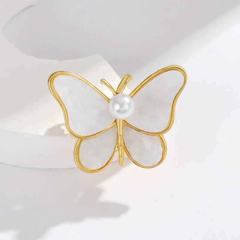 1PC Butterfly Brooches Colorful Crystal Vintage Jewelry Gifts Luxury Rhinestone Brooch Clothing Pin For Women Girls