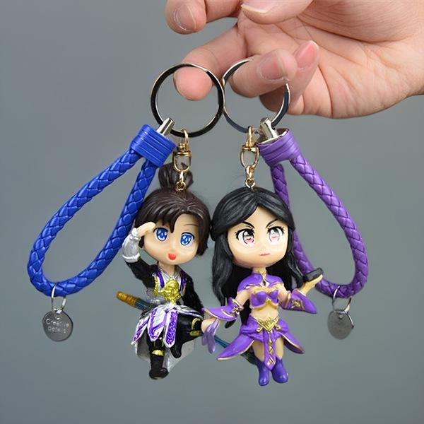 

Zunbao Monkey Fairy Luna Keychain Figurine Toy Gift 9cm