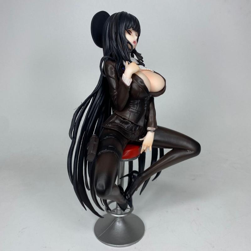 Beautiful girl tune moon Liyin figure regular clothes animation two-dimensional desktop chassis ornament game merchandise statue gift