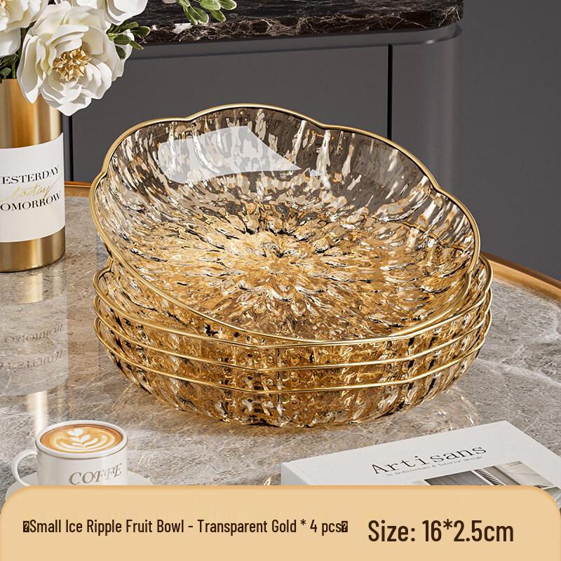 Yuzhuxun Light Luxury Ceramic Fruit Plate Set