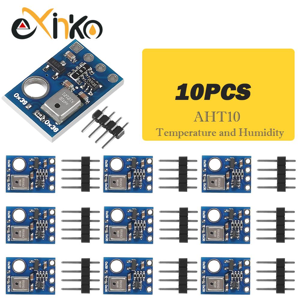 AHT10 High Precision Digital Temperature and Humidity Sensor Measurement Module I2C Communication Replace DHT11 SHT20 AM2302
