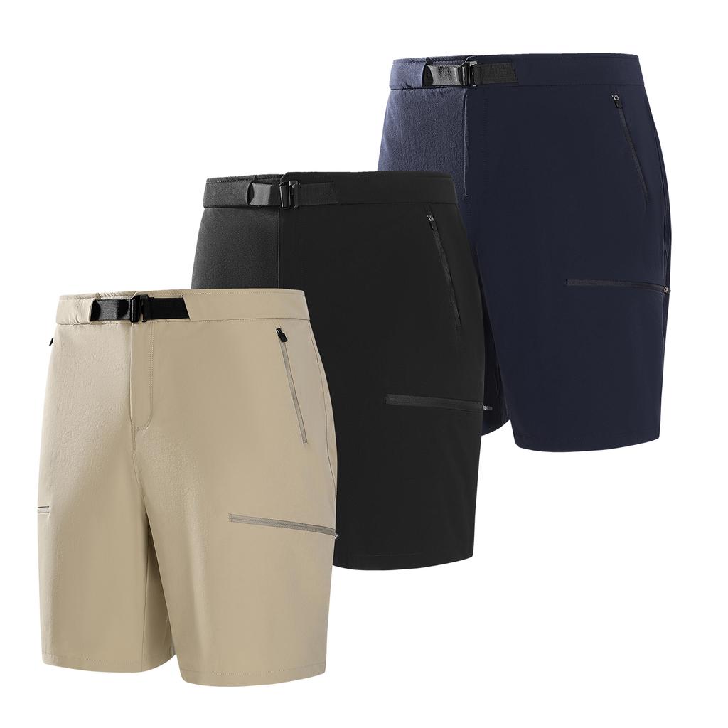 Outdoor Workwear Casual Straight-leg Mid-pants Men's Lightweight Sports Pants Ice Silk Quick-drying Shorts