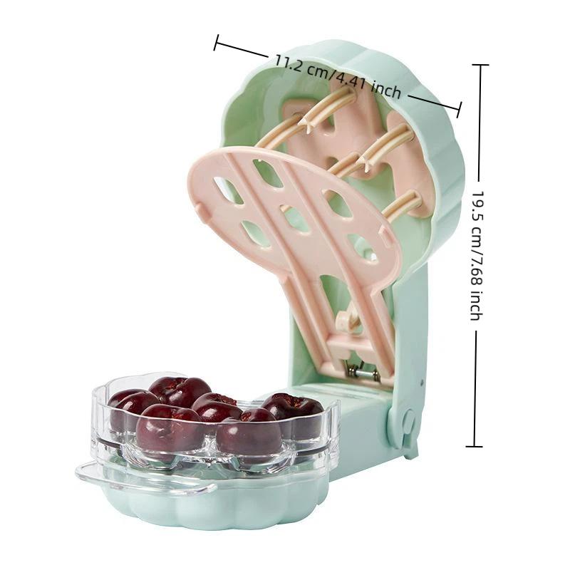 Multi - Functional Pit Remover for Cherries Hawthorns Red Dates Olives Creative Pitter Tool Small Kitchen Gadget for Home Use
