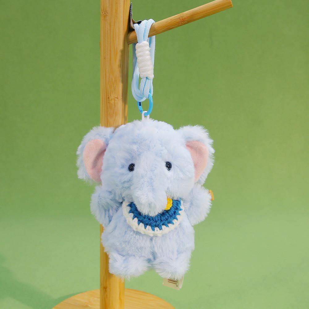 

Adorable Pocket Plush Doll With Short Plush Material For Birthday Gifts And Party Decor Elephant