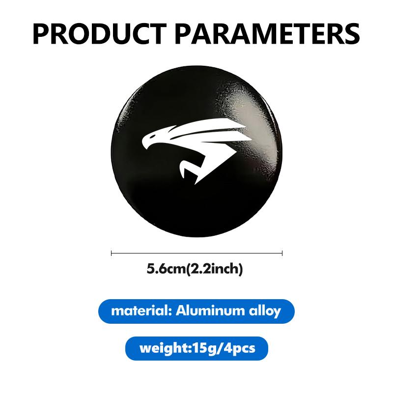 For Toyota 56mm Car Wheel Center Hub Caps Sticker Emblem Accessories Harrier Camry Tacoma Venza C-HR Rav4 YARiS Corolla